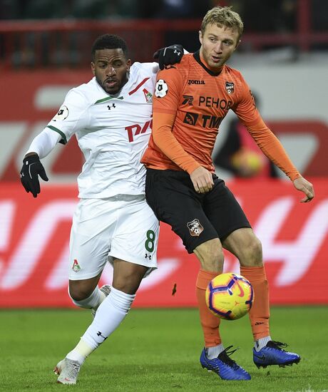 Russia Soccer Premier-League Lokomotiv - Ural