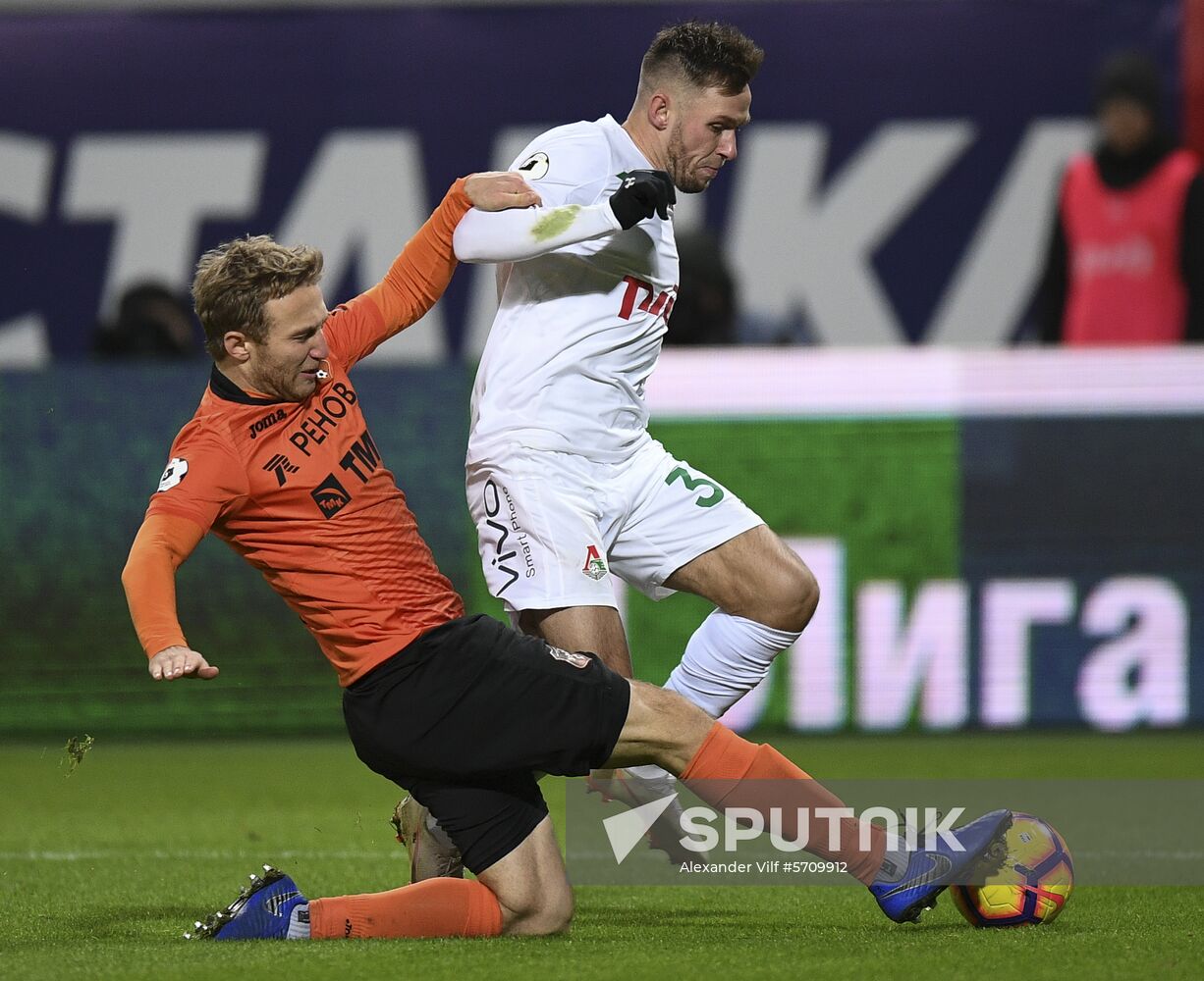 Russia Soccer Premier-League Lokomotiv - Ural