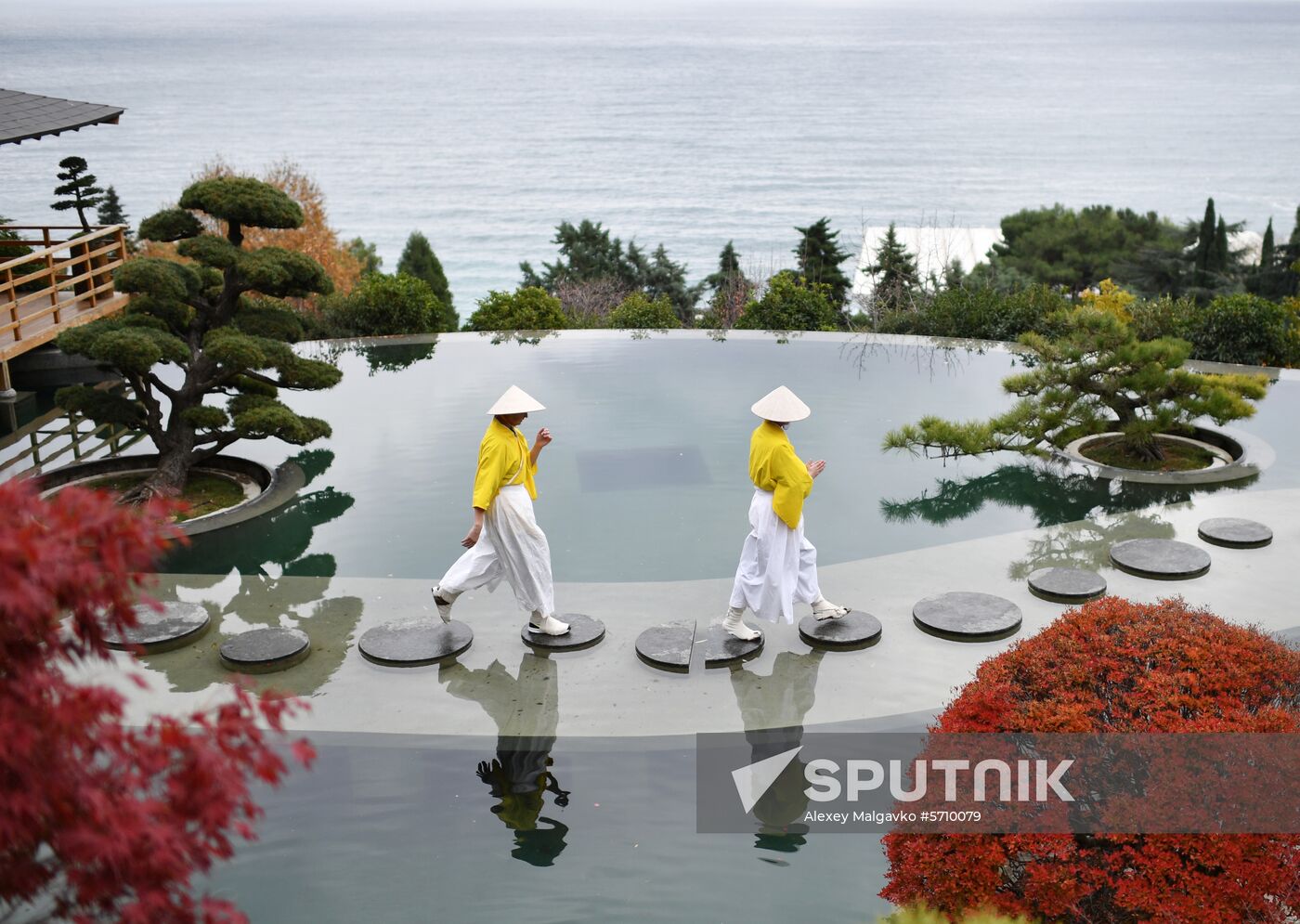 Russia Crimea Japanese Garden