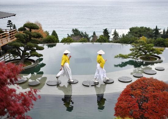 Russia Crimea Japanese Garden