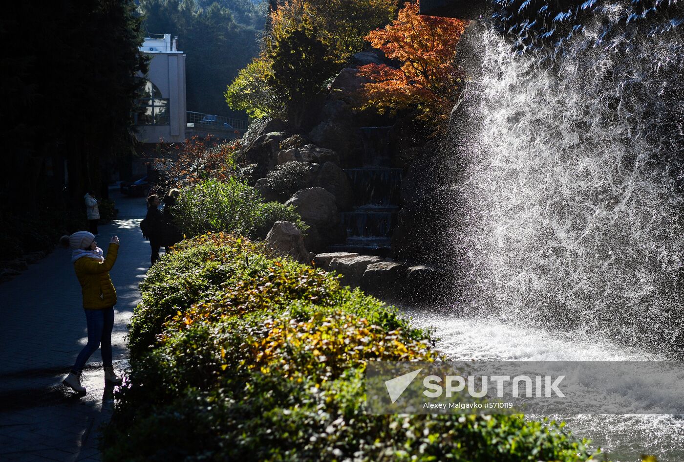 Russia Crimea Japanese Garden