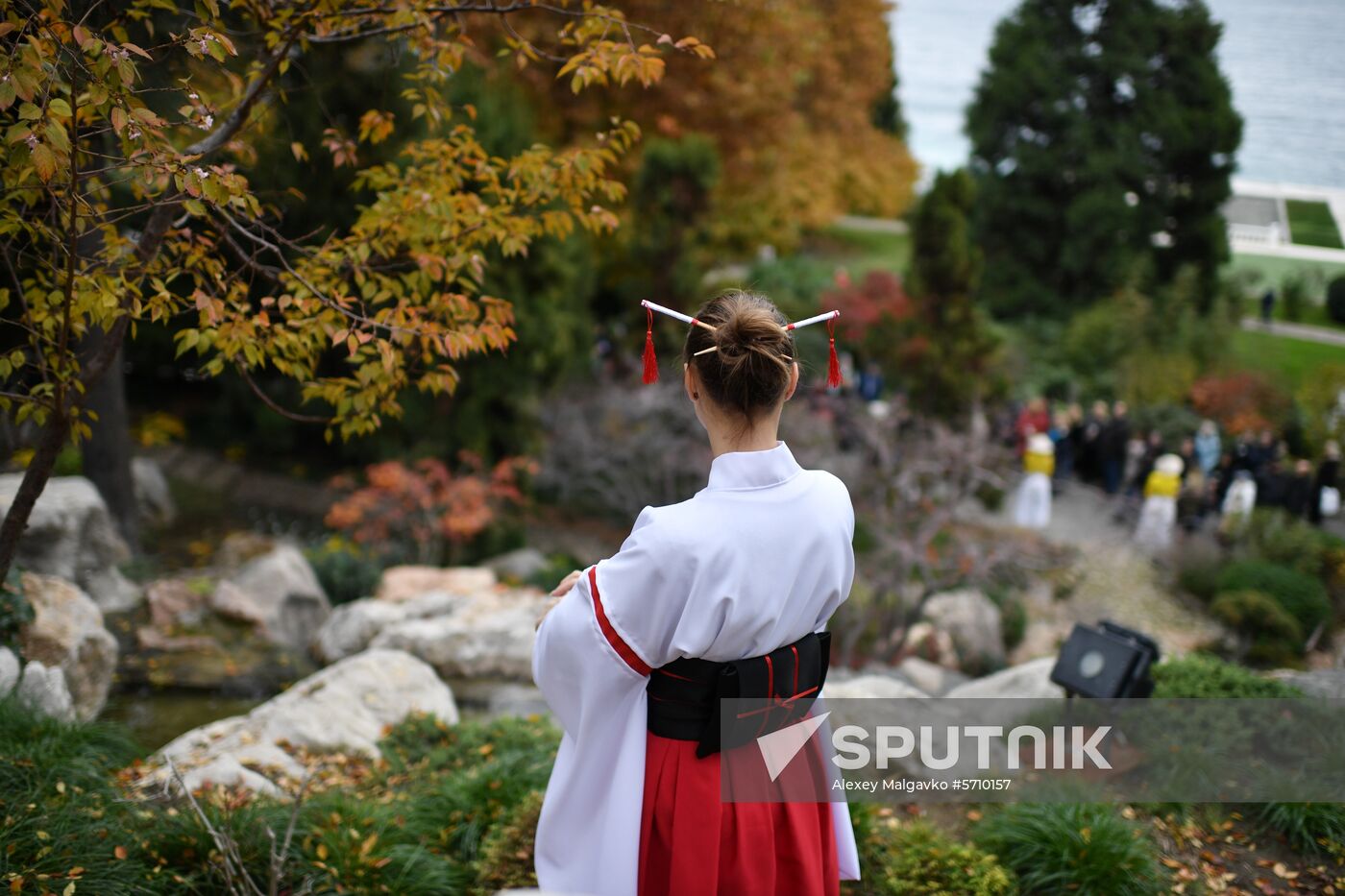Russia Crimea Japanese Garden