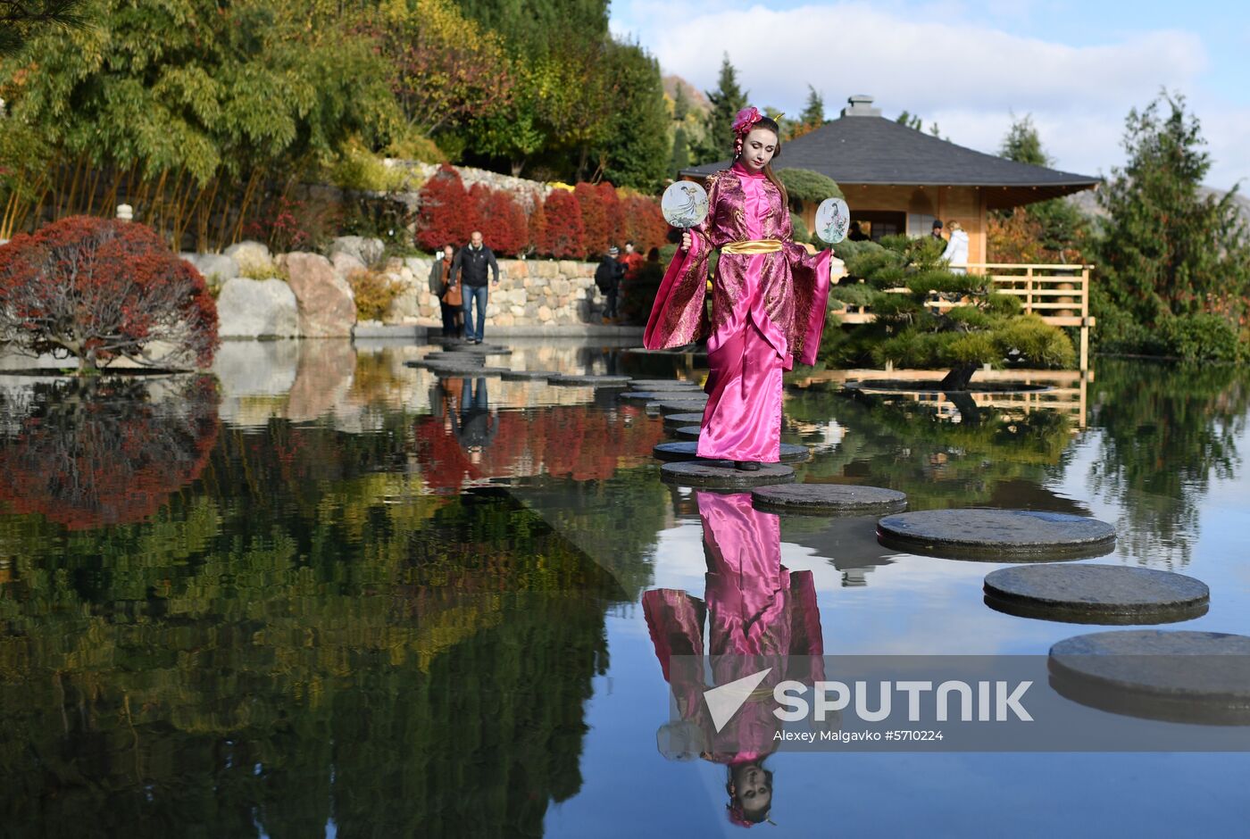 Russia Crimea Japanese Garden