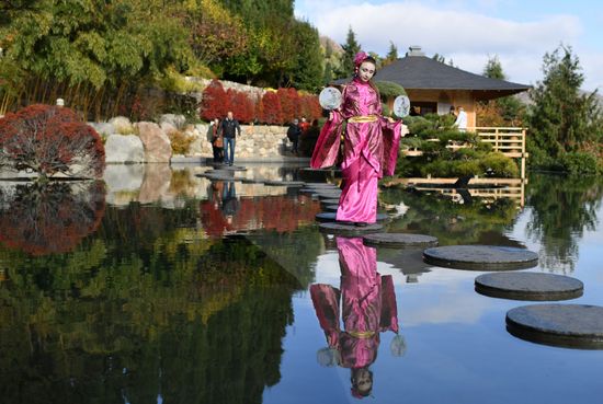 Russia Crimea Japanese Garden