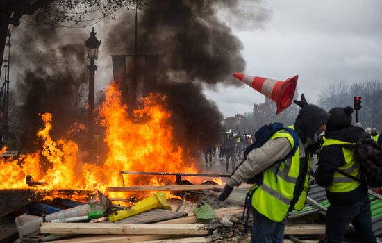 France Fuel Prices Protest