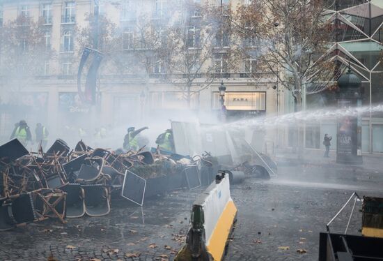 France Fuel Prices Protest