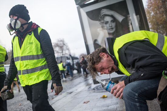 France Fuel Prices Protest