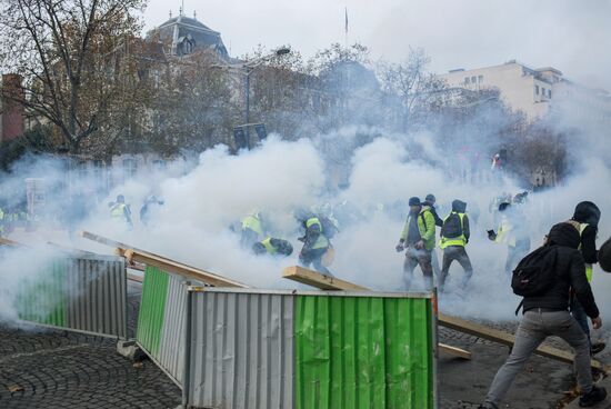 France Fuel Prices Protest