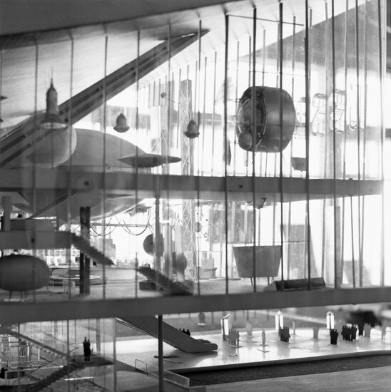 EXPO-67 Soviet hall mock-up