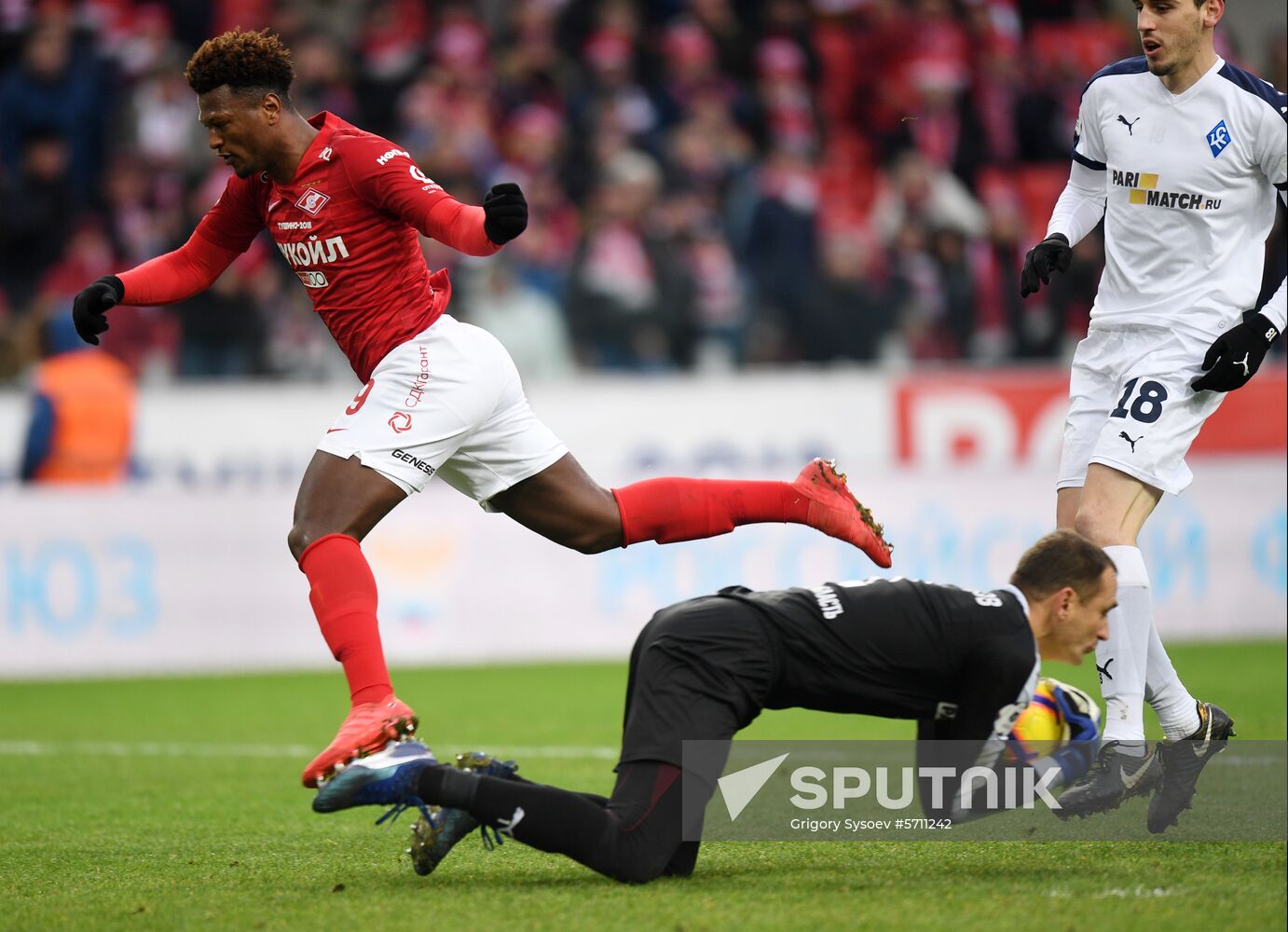 Russia Soccer Premier-League Spartak - Krylya Sovetov