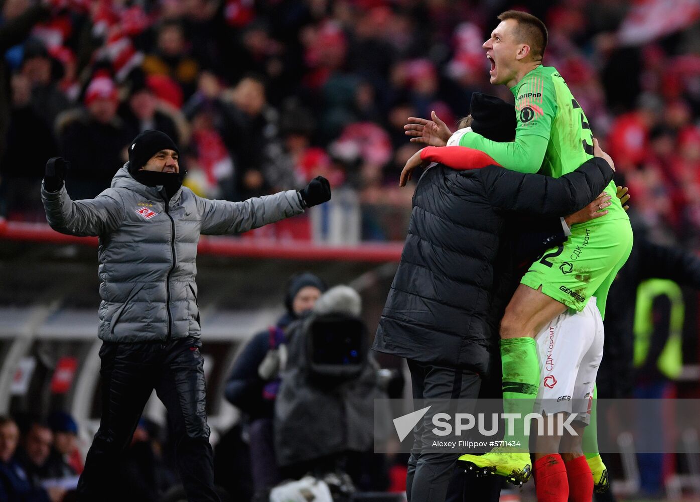 Russia Soccer Premier-League Spartak - Krylya Sovetov