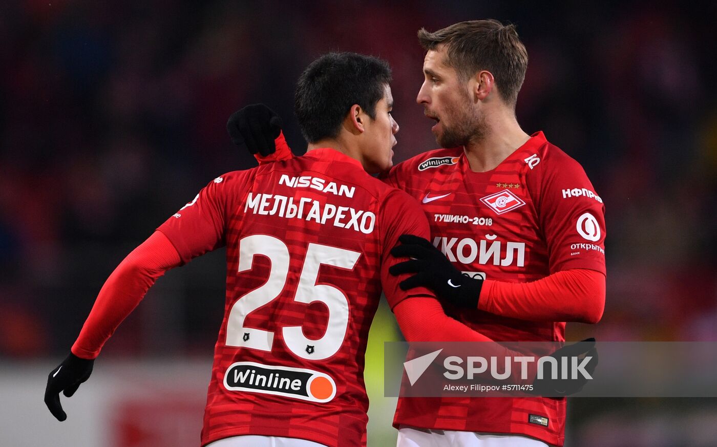 Russia Soccer Premier-League Spartak - Krylya Sovetov