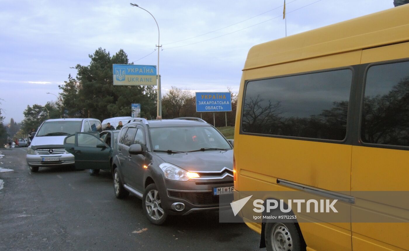 Ukraine Illegal Cars Protests