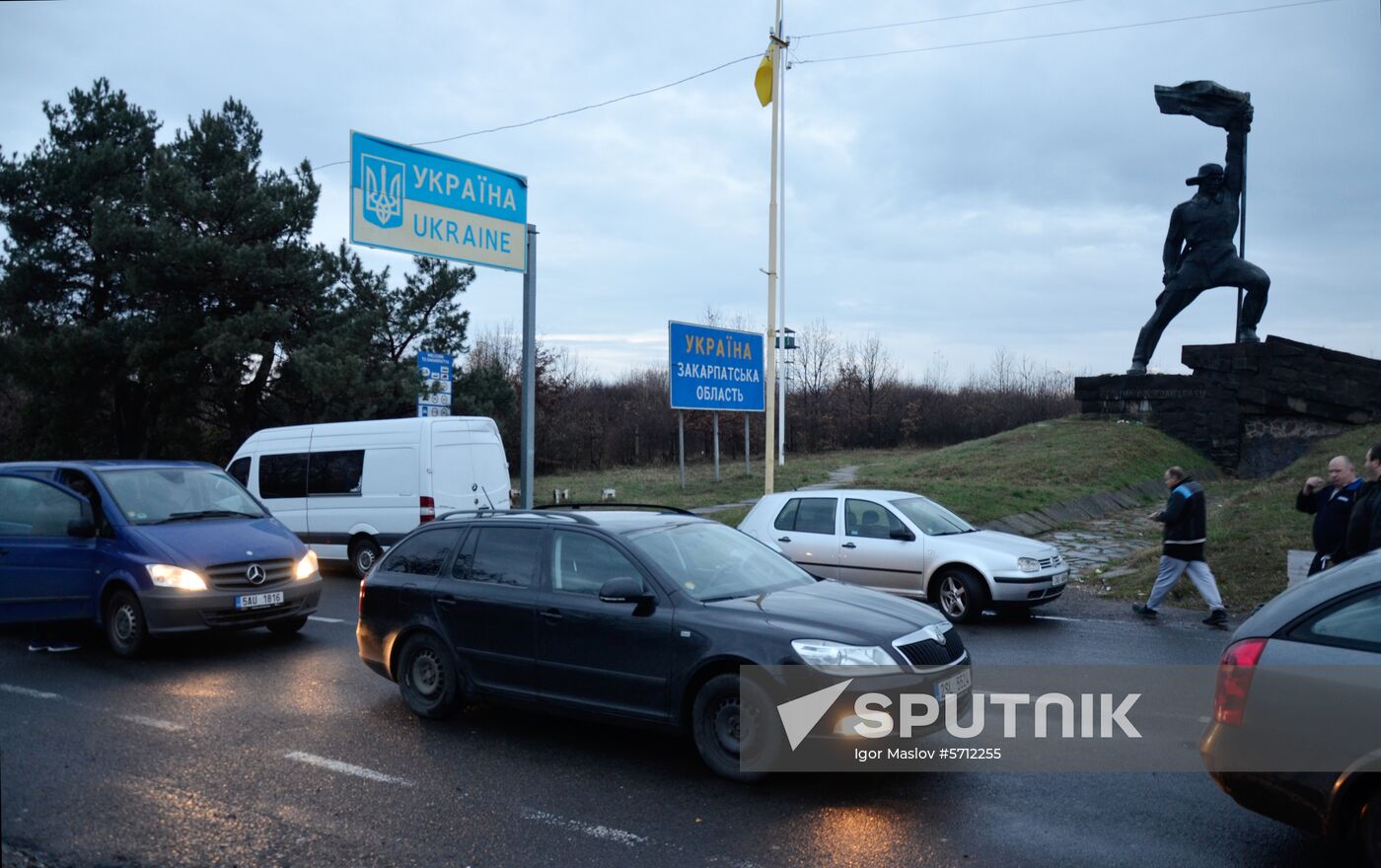 Ukraine Illegal Cars Protests