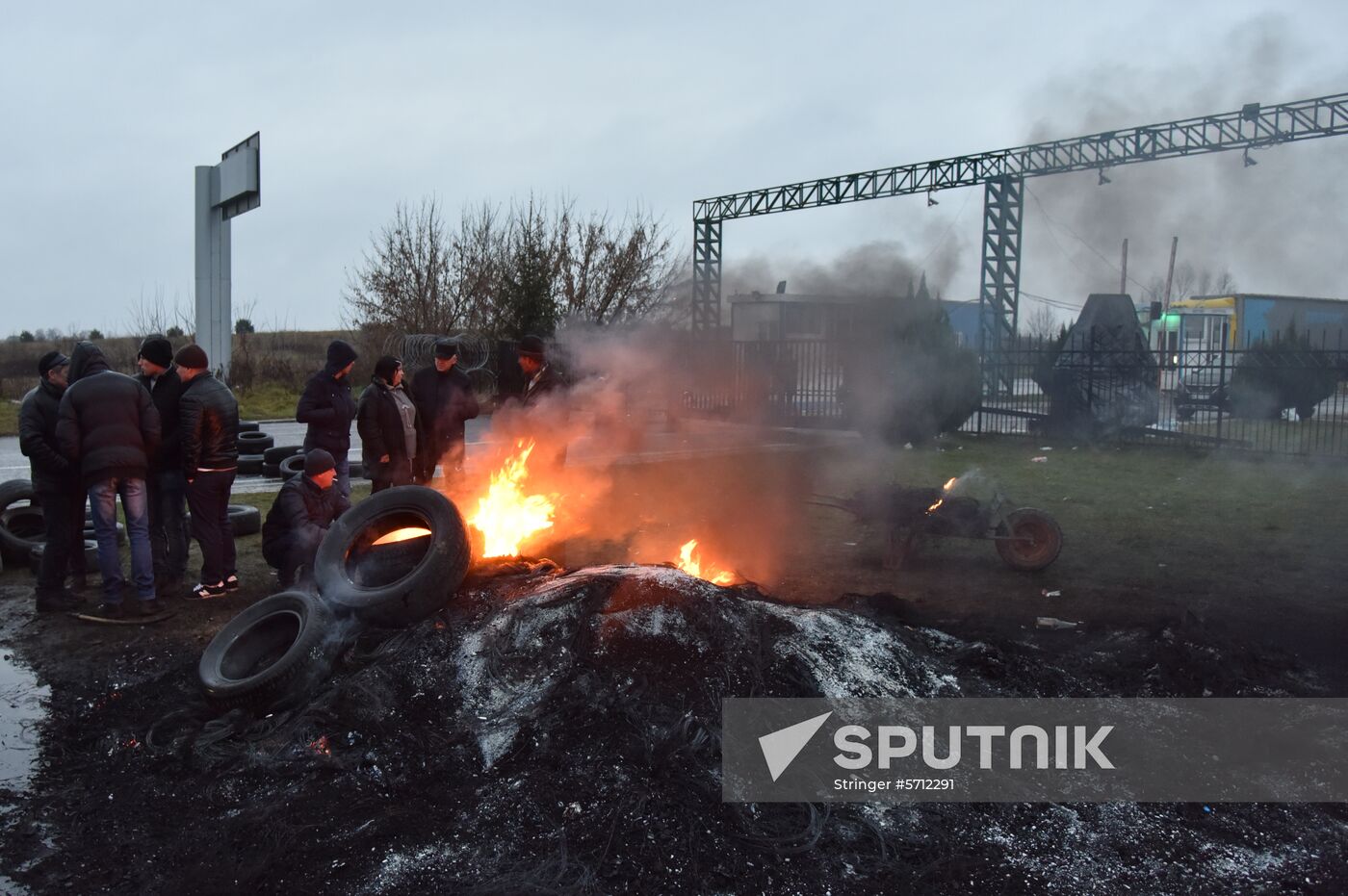 Ukraine Illegal Cars Protests