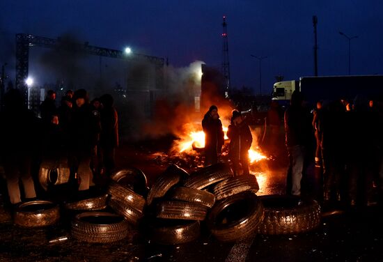 Ukraine Illegal Cars Protests