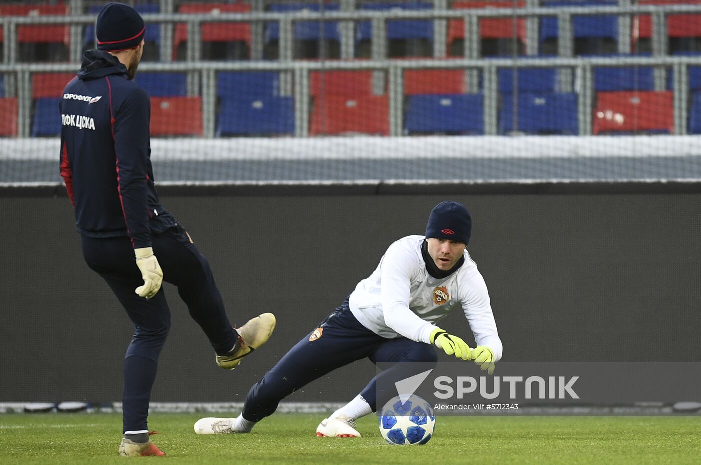 Russia Soccer Champions League CSKA