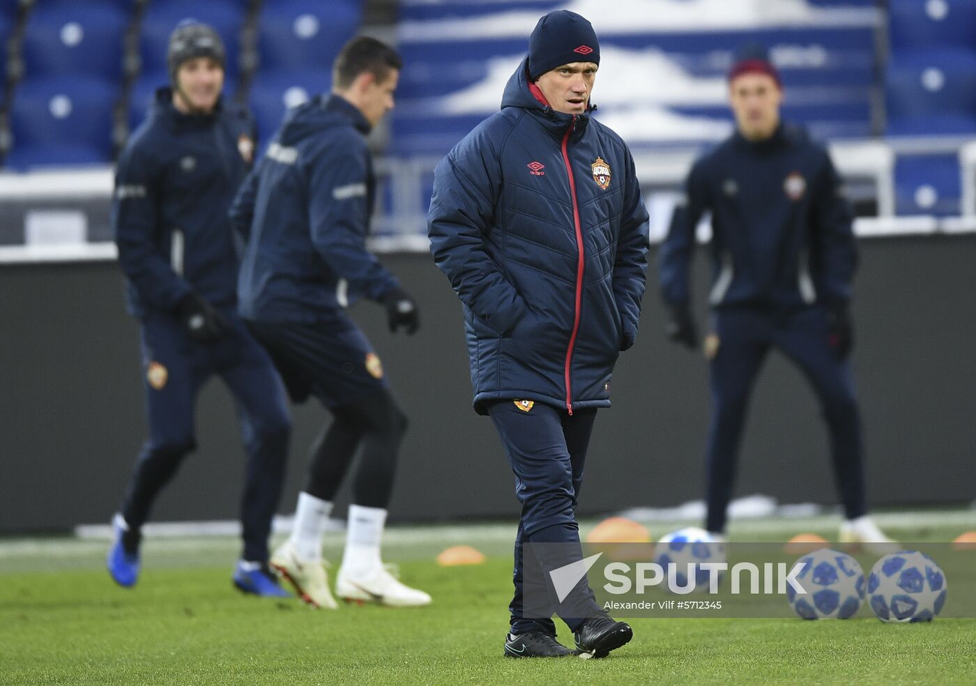 Russia Soccer Champions League CSKA