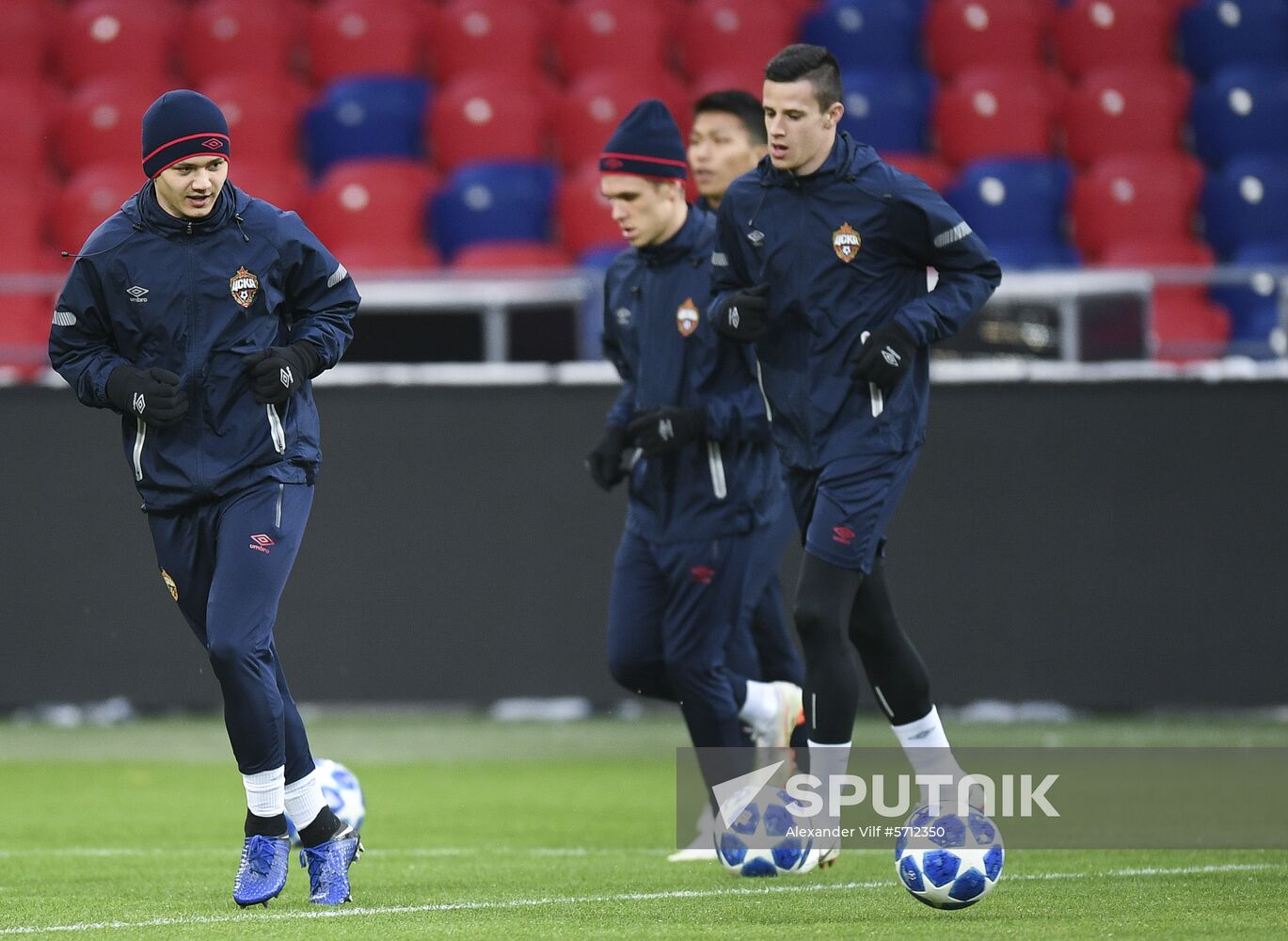 Russia Soccer Champions League CSKA