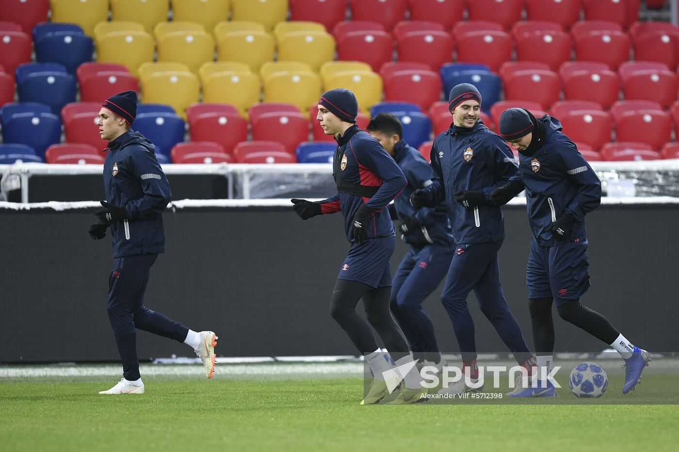 Russia Soccer Champions League CSKA