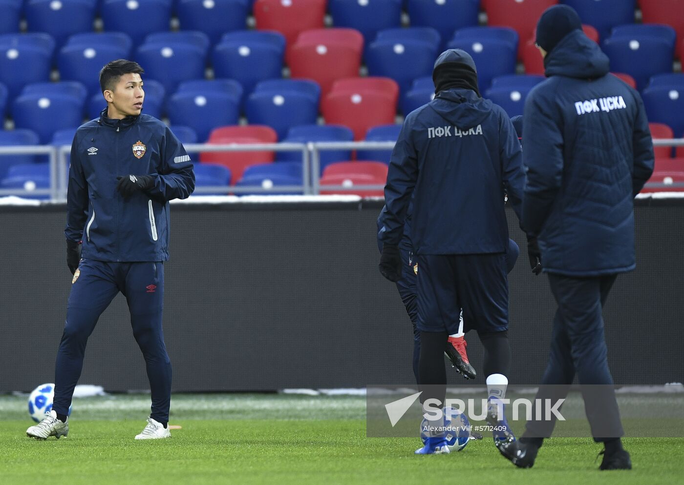 Russia Soccer Champions League CSKA