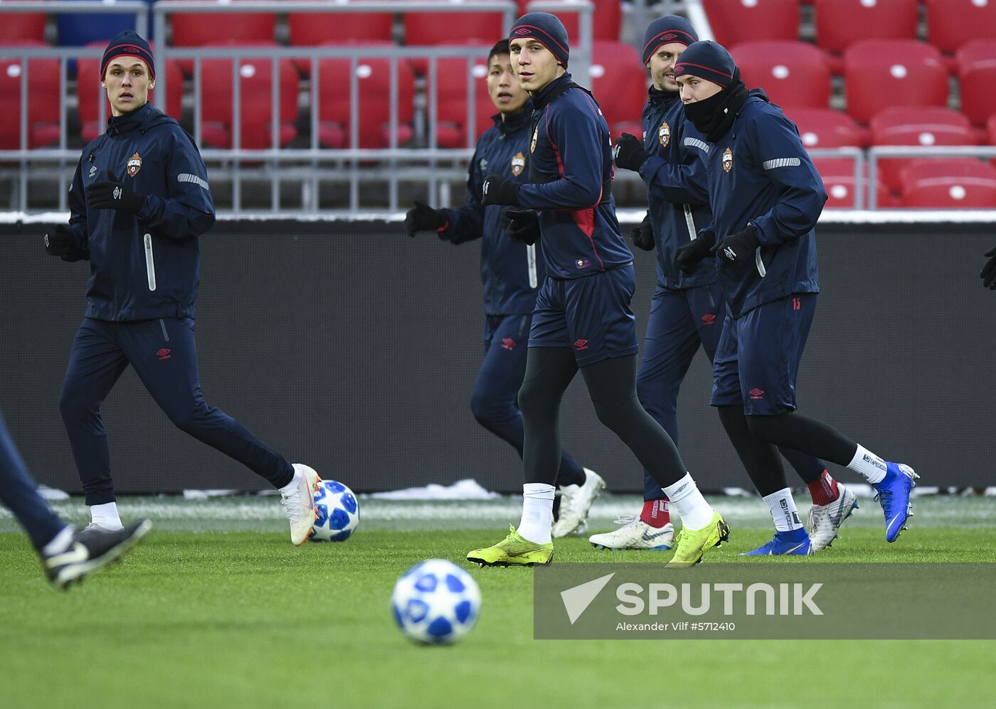 Russia Soccer Champions League CSKA
