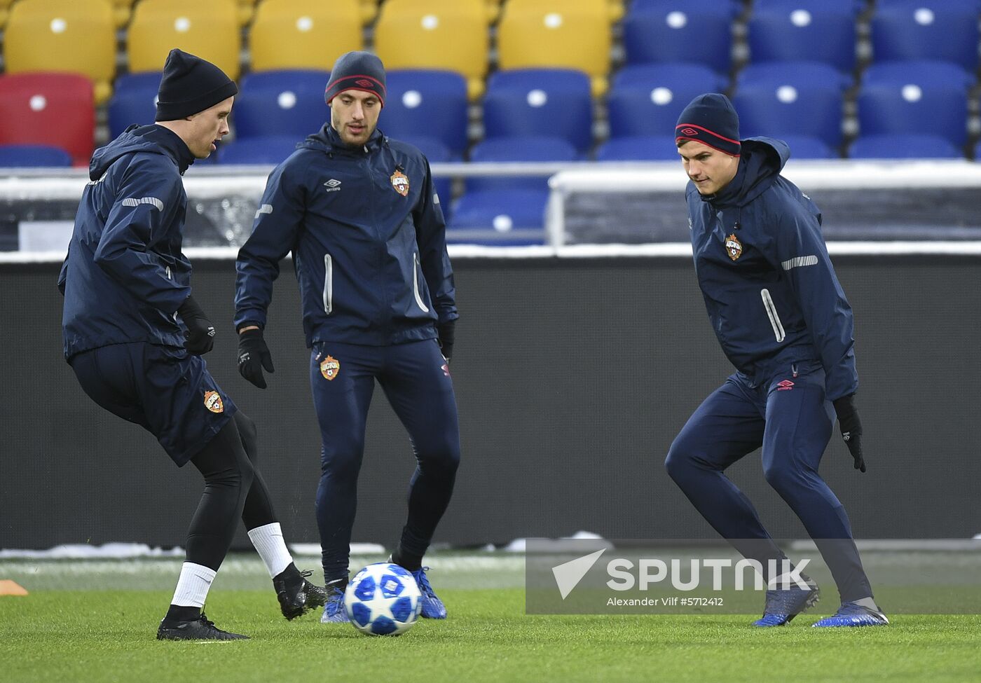 Russia Soccer Champions League CSKA