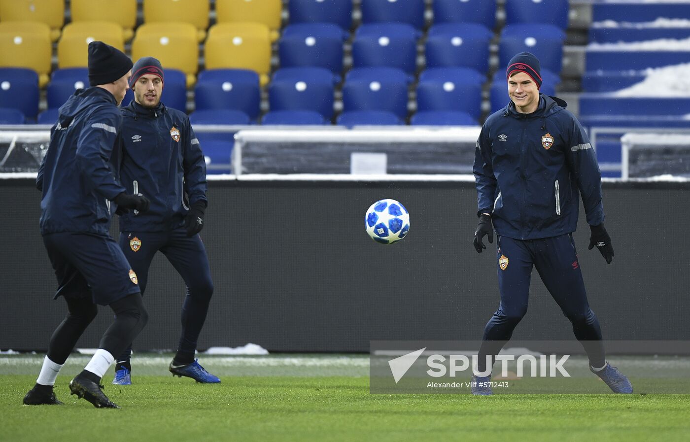 Russia Soccer Champions League CSKA