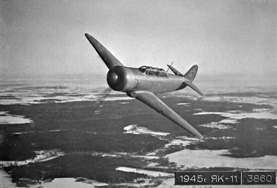 Yakovlev Yak-11 trainer aircraft