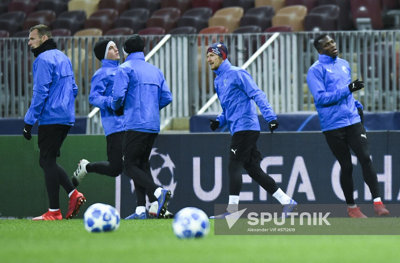 Russia Soccer Champions League Viktoria