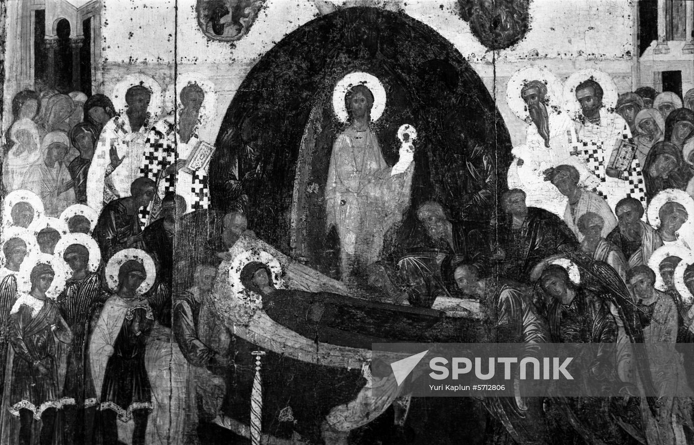 Icon Dormition of Mother of God