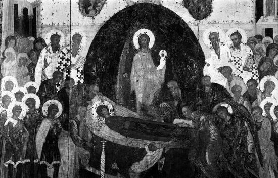 Icon Dormition of Mother of God