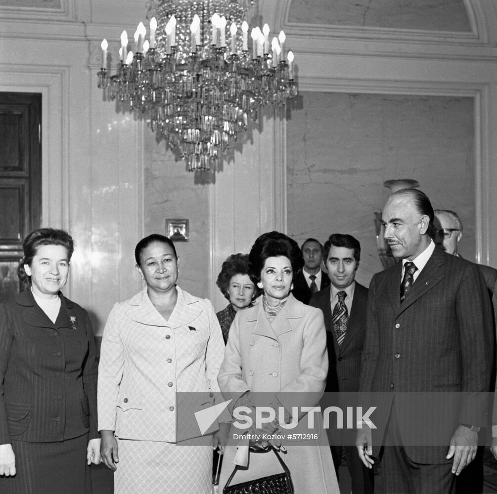Iranian Princess Pahlavi visited USSR