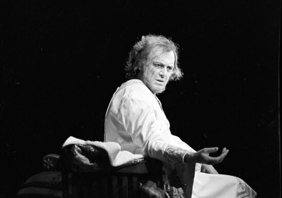 Scene from stage play 'Tsar Fyodor Ioannovich'