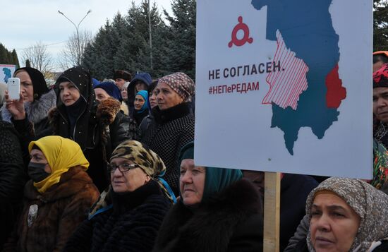 Russia Ingushetya Chechnya Border