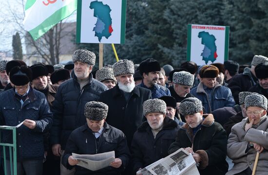 Russia Ingushetya Chechnya Border