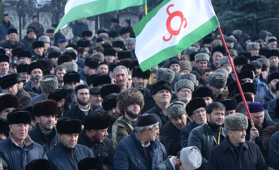 Russia Ingushetya Chechnya Border