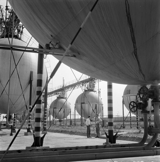 Oil refinery in Hungary