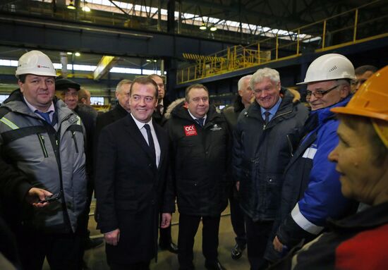 Prime Minister Dmitry Medvedev's working visit to Northwestern Federal District