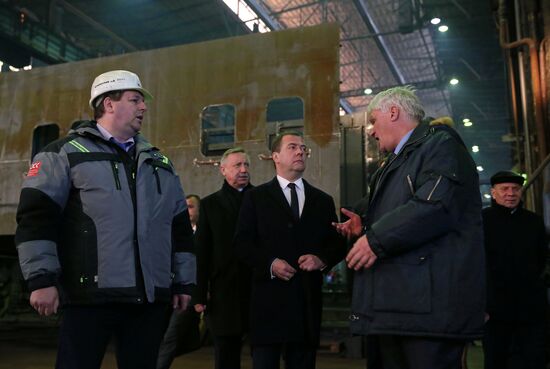 Prime Minister Dmitry Medvedev's working visit to Northwestern Federal District