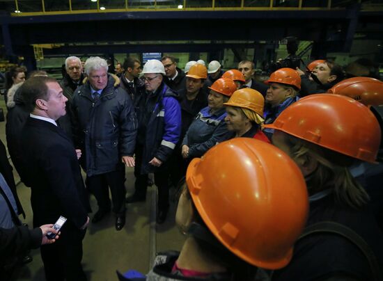 Prime Minister Dmitry Medvedev's working visit to Northwestern Federal District