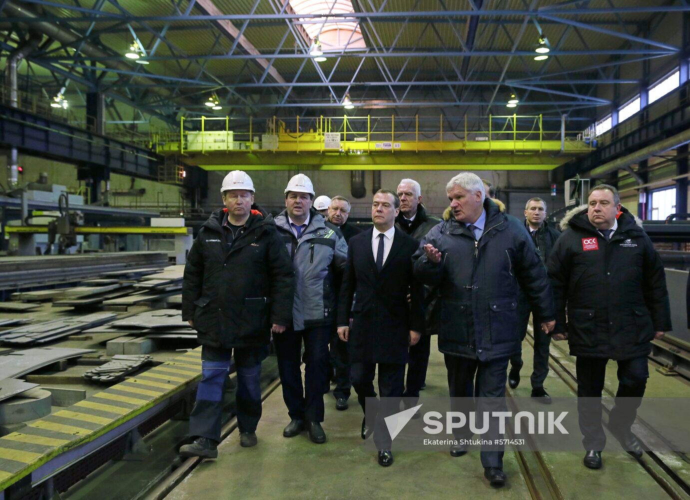 Prime Minister Dmitry Medvedev's working visit to Northwestern Federal District