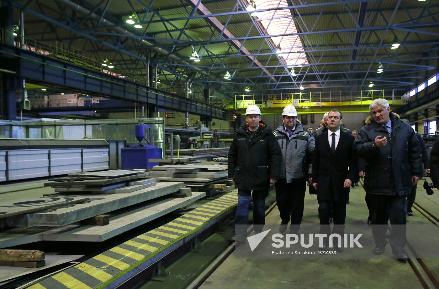 Prime Minister Dmitry Medvedev's working visit to Northwestern Federal District
