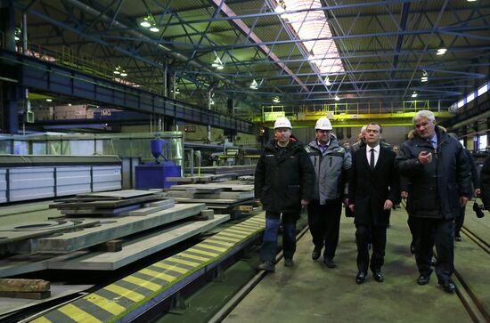 Prime Minister Dmitry Medvedev's working visit to Northwestern Federal District