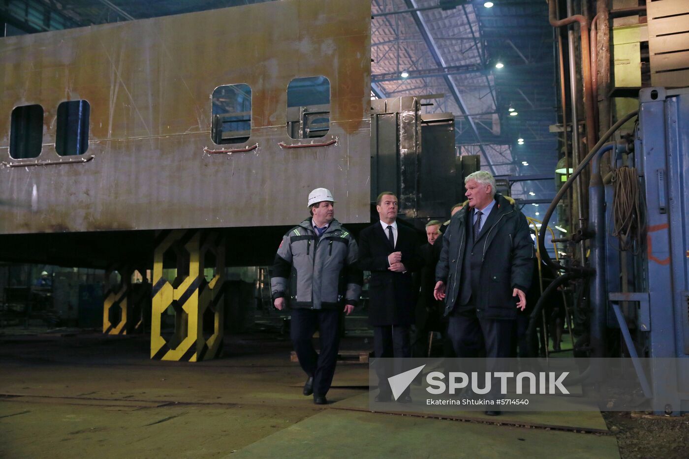 Prime Minister Dmitry Medvedev's working visit to Northwestern Federal District