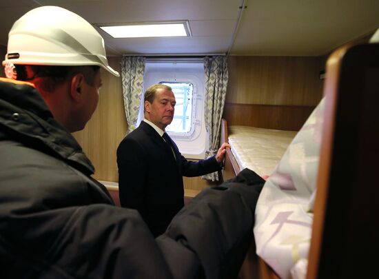 Prime Minister Dmitry Medvedev's working visit to Northwestern Federal District