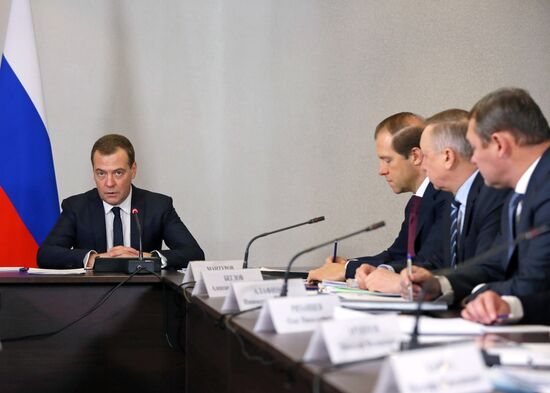 Prime Minister Dmitry Medvedev's working visit to Northwestern Federal District