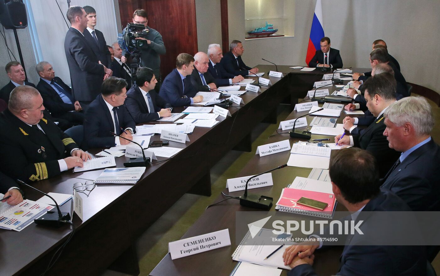 Prime Minister Dmitry Medvedev's working visit to Northwestern Federal District