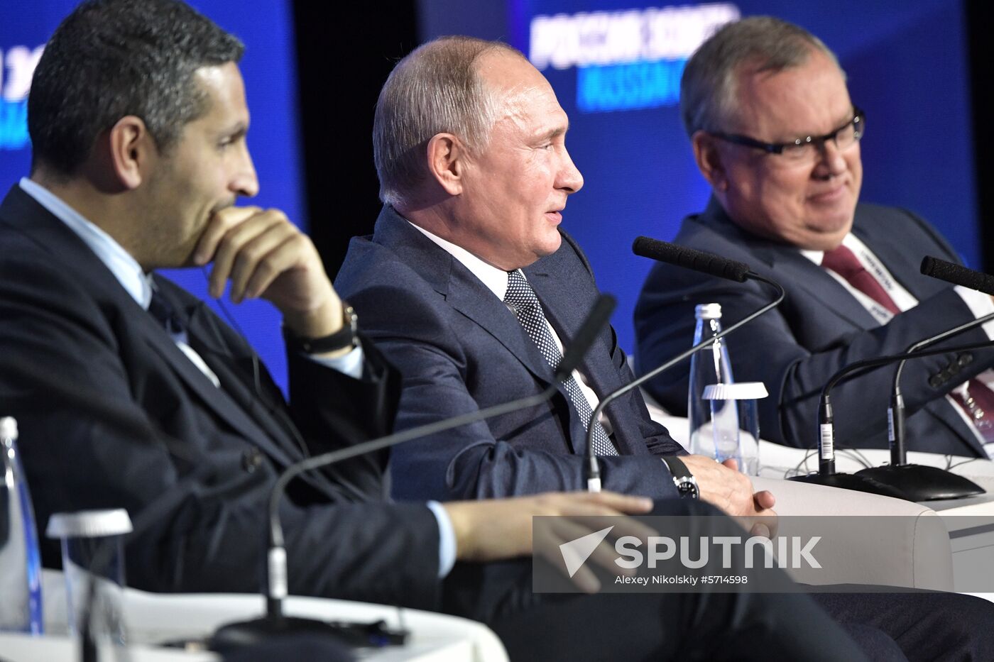 President Vladimir Putin attends VTB Capital Russia Calling Investment Forum