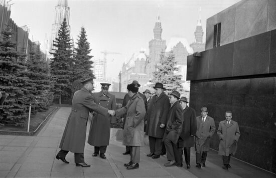 Cuban delegation visits USSR